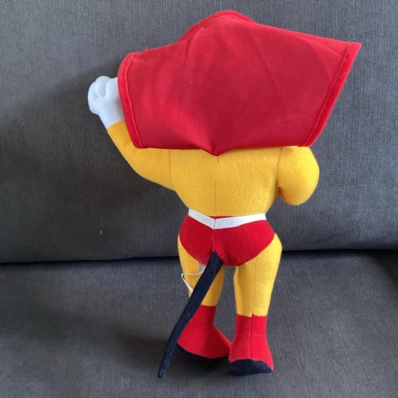 Vintage Terrytoons Viacom 14" Mighty Mouse Stuffed Plush - 1997 - Picture 3 of 7